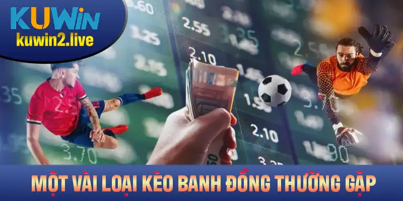 Một vài loại kèo banh đồng thường gặp